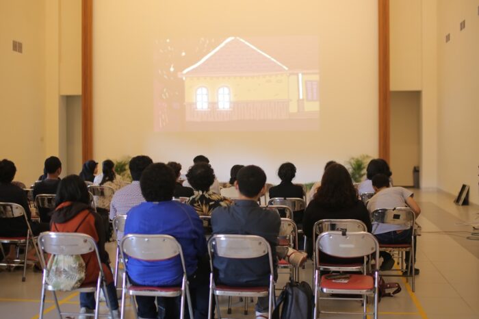 Dokumentasi pemutaran film “A Daughter’s Memory" oleh Universitas Sanata Dharma.